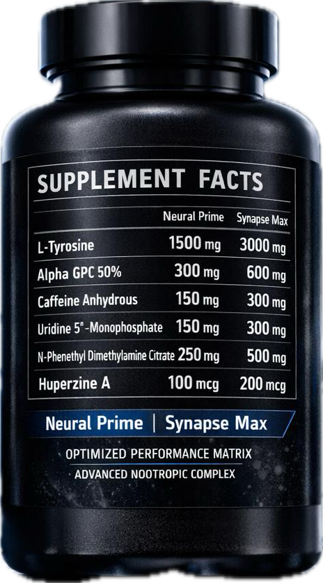 Optimized Synapse formula label